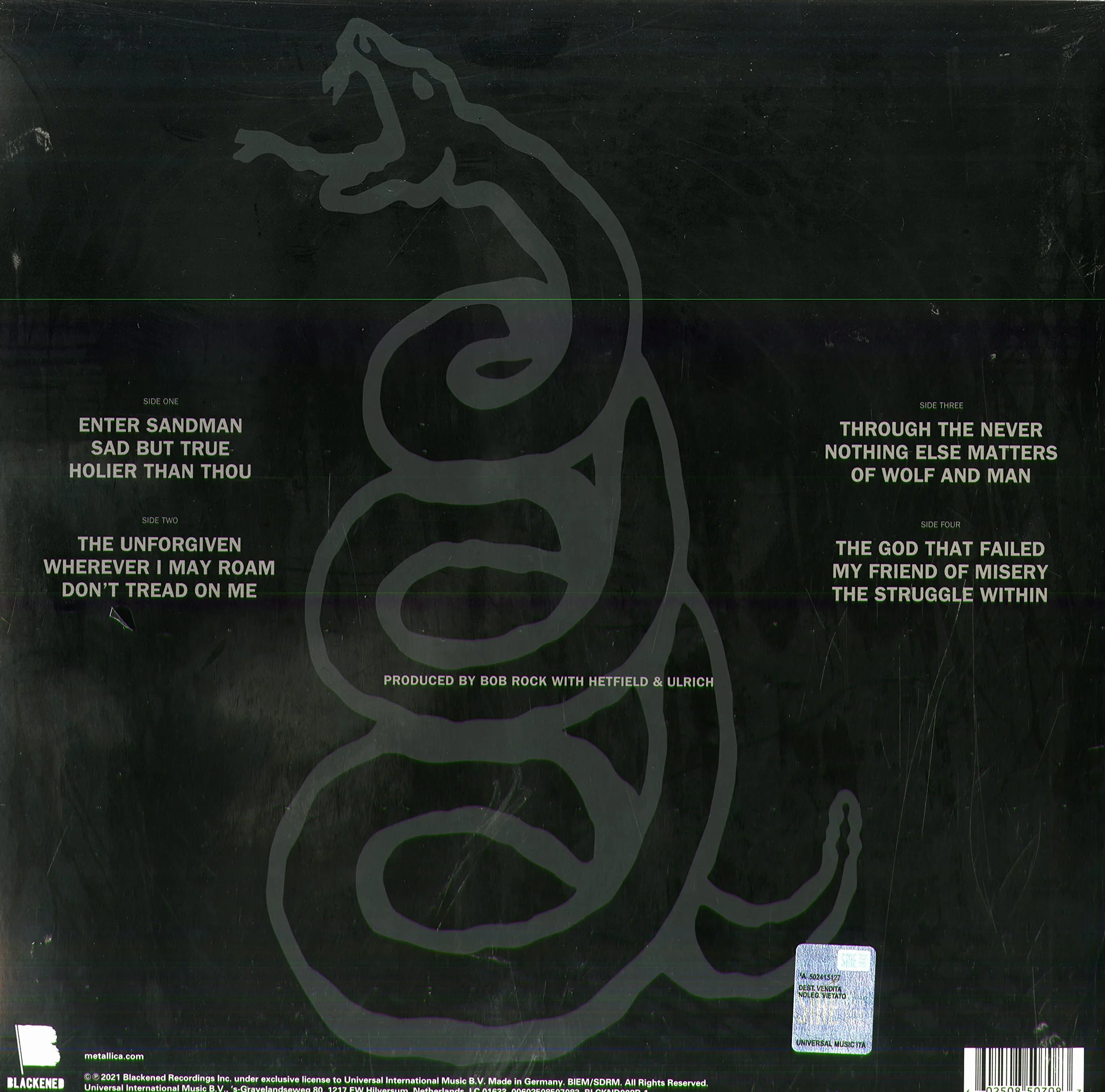 Metallica (Black Album) (2 LP)