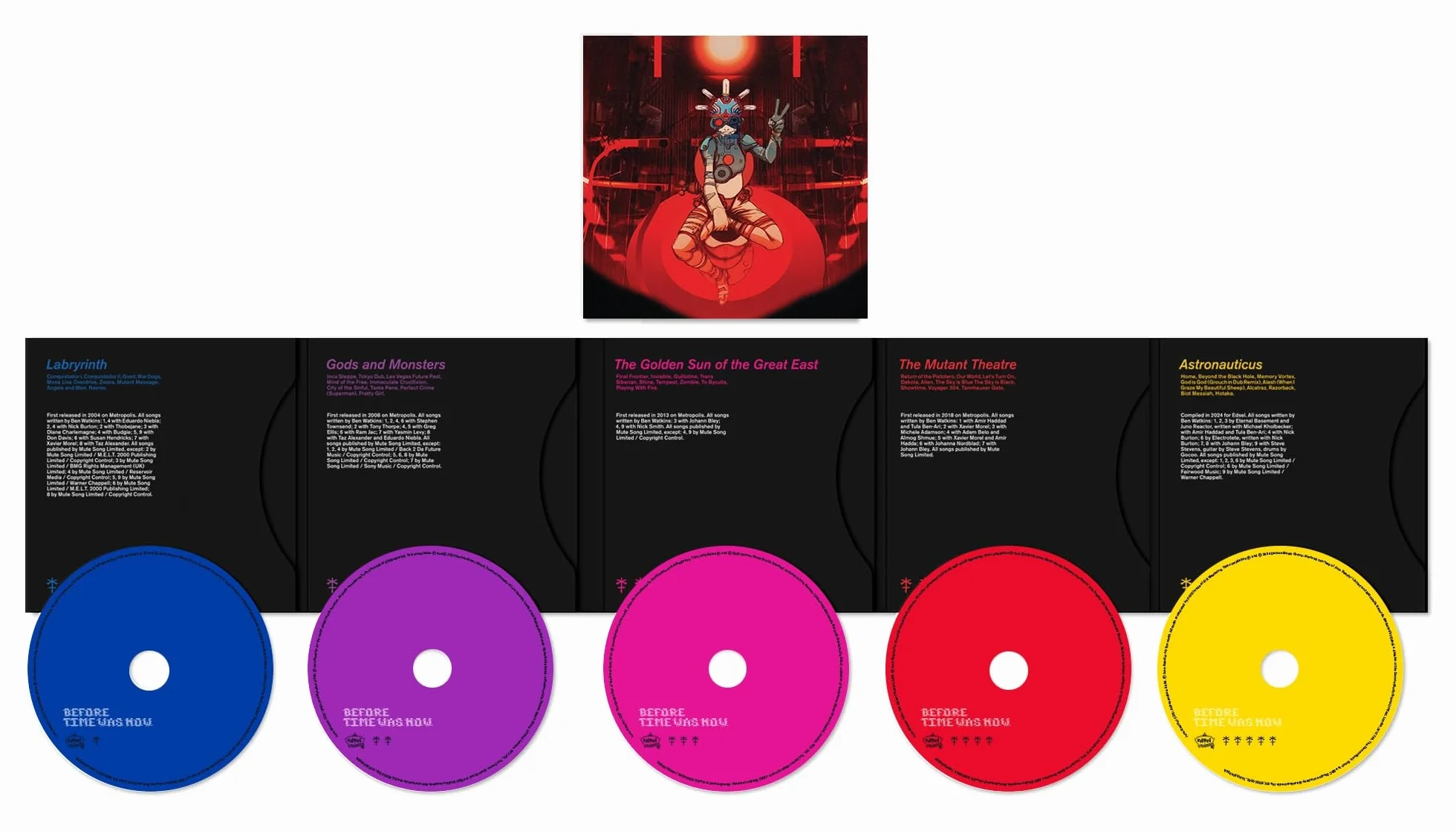Juno Reactor: 'Before Time Was Now' Signed Deluxe Packaging