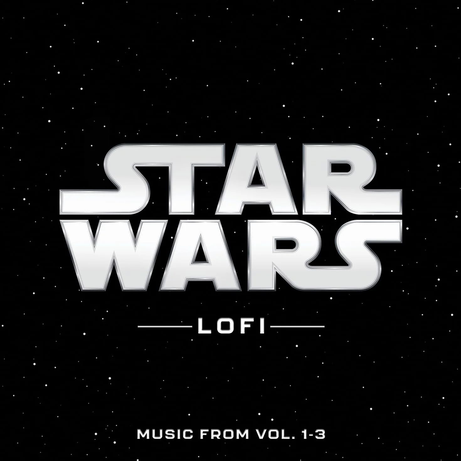 Star Wars Lofi Música de Vol. 1-3 LP de salpicaduras de 2 colores