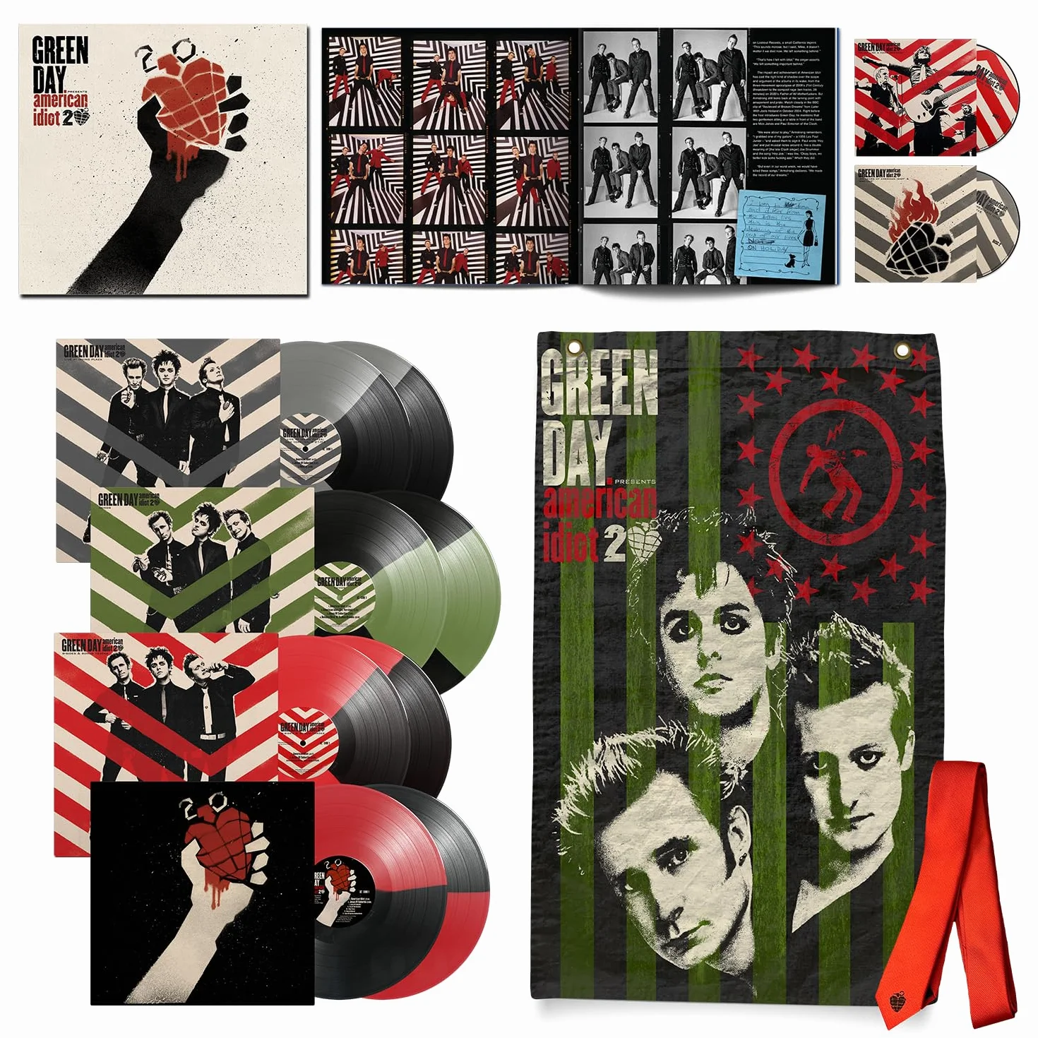 American Idiot (20th anniversary Deluxe edition) (8 LP + 2 BluRay)