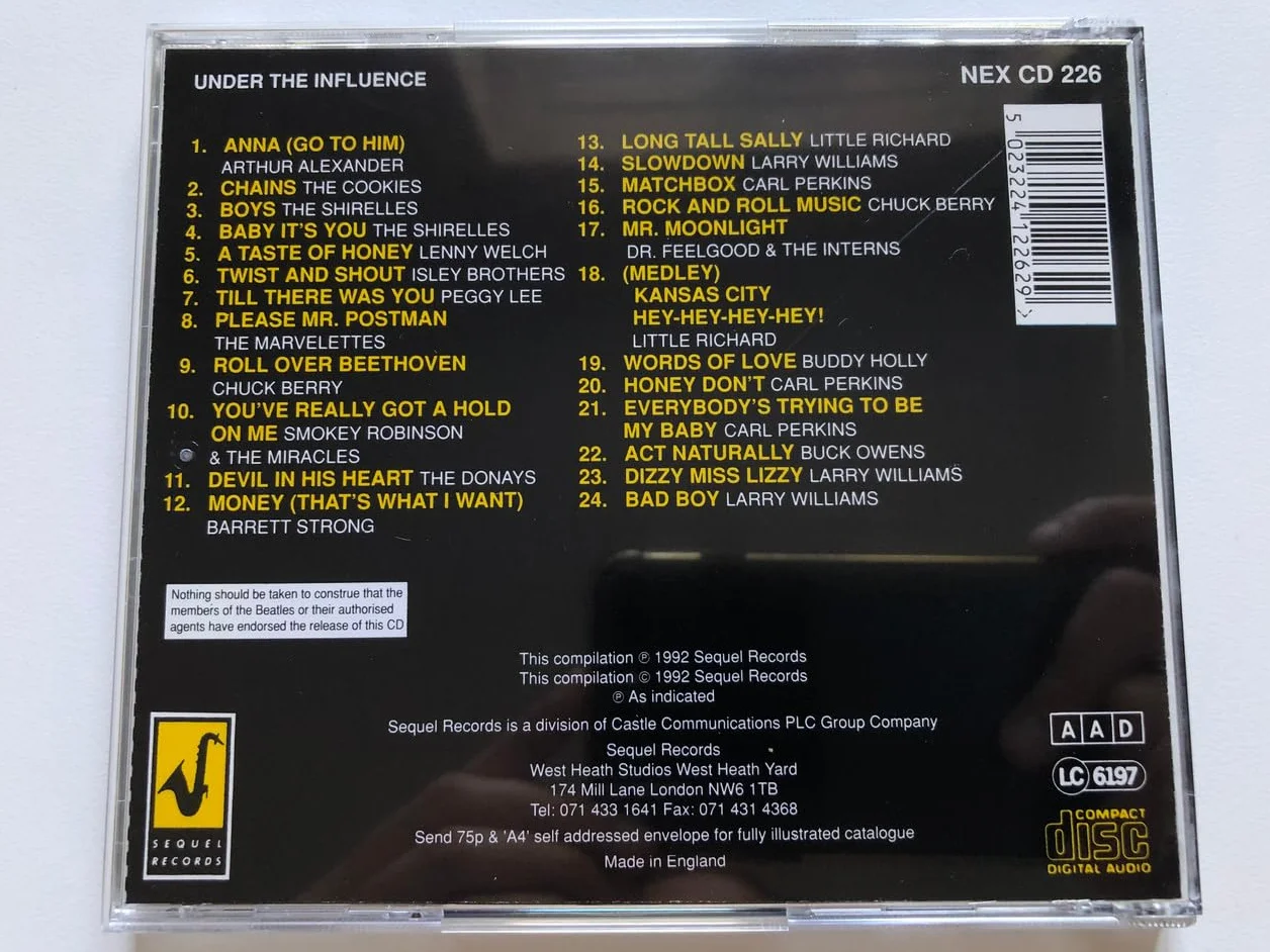 Under the Influence: Beatles Originals