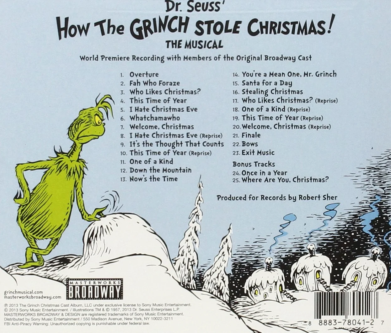 Dr. Seuss' How The Grinch Stole Christmas! The Musical