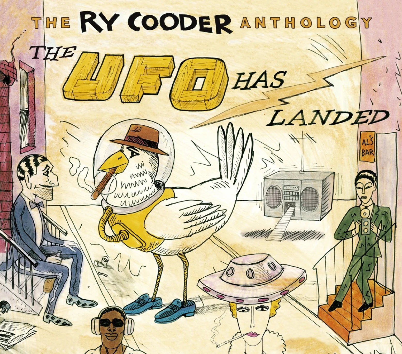 Ry Cooder Anthology: The UFO Has Landed