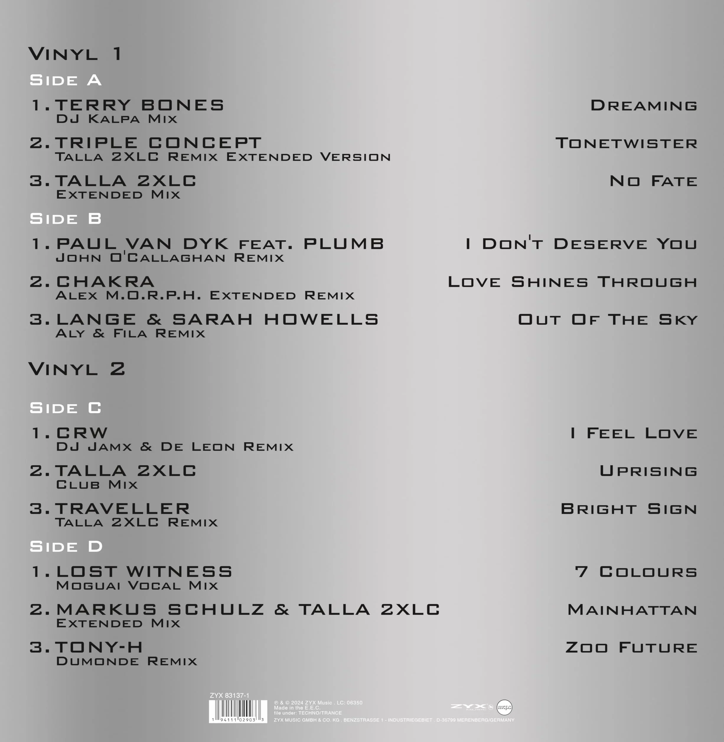 Techno Club Compilation Vinyl Vol.2