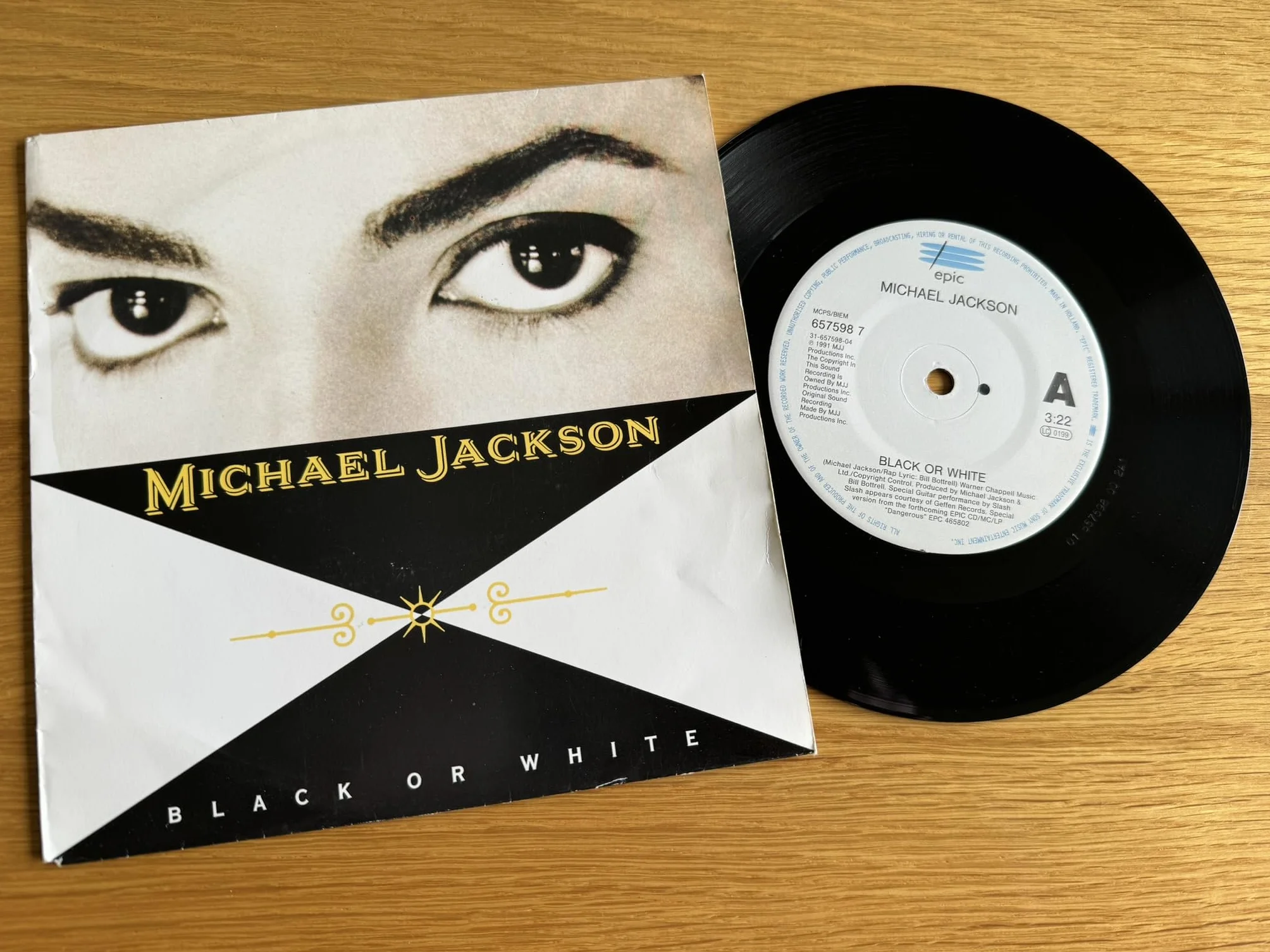 Michael Jackson Black Or White Epic 657598 7