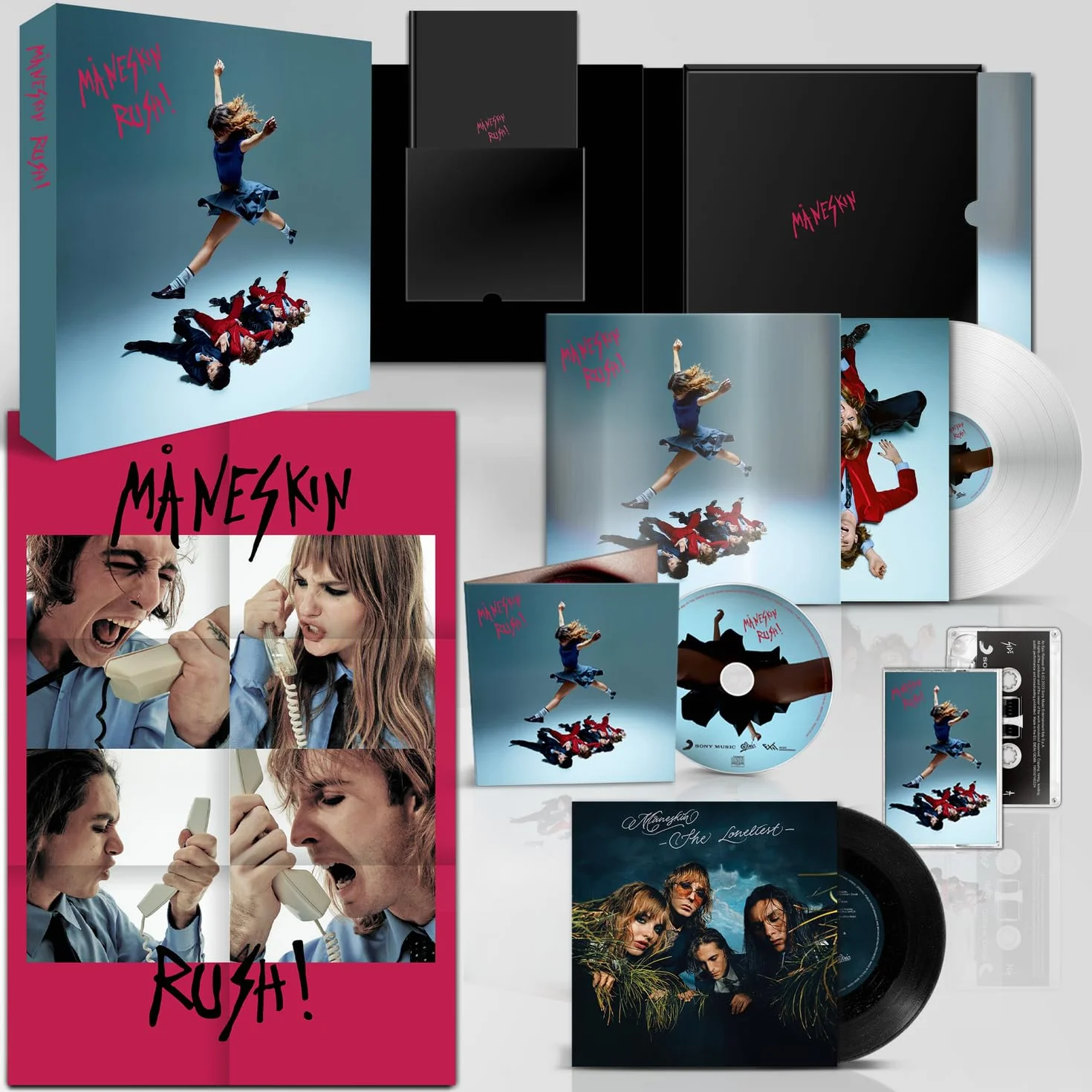 Rush! (Box includes: 64 page photo let Silver foil sleeve Poster)
