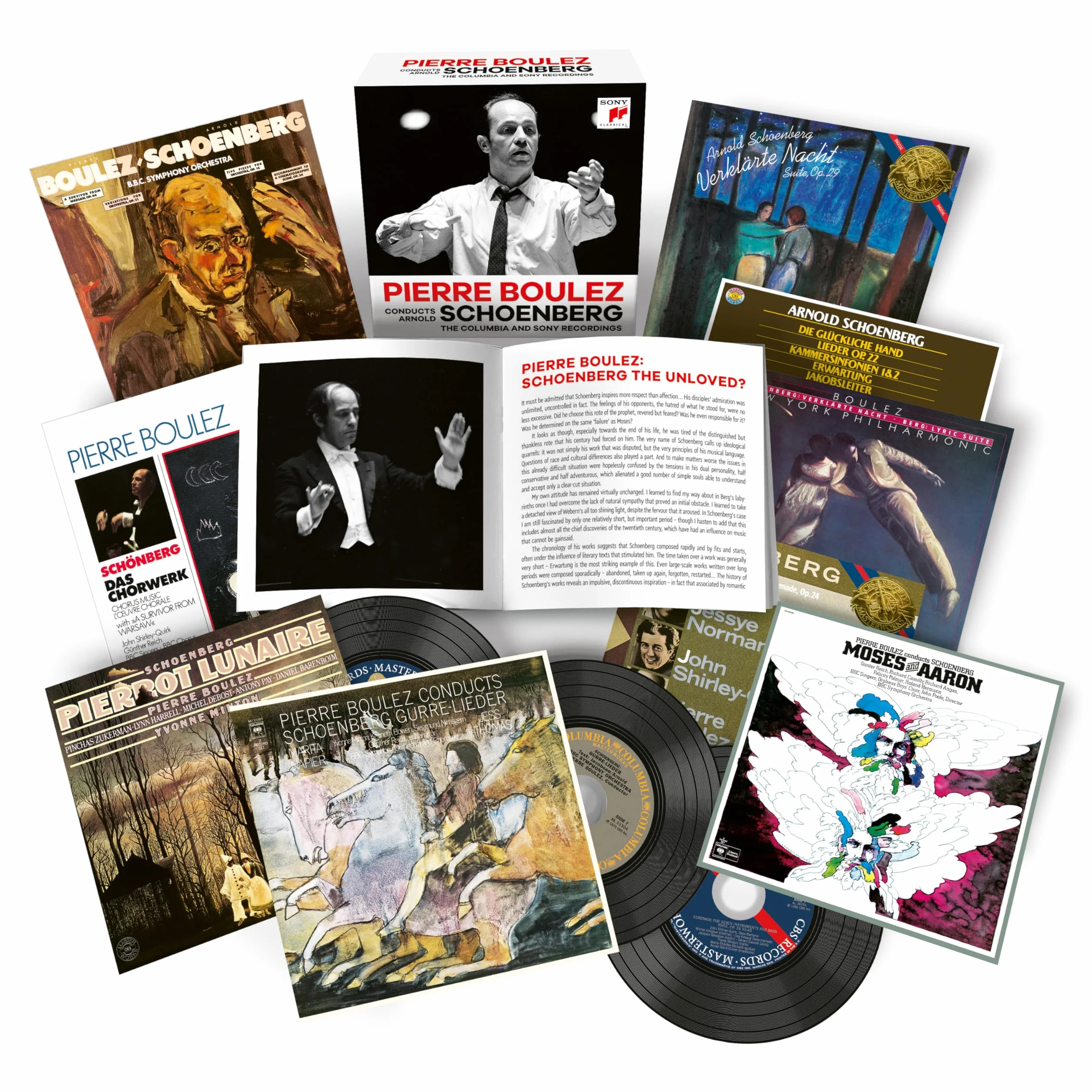 Pierre Boulez Conducts Arnold Schoenberg The Complete Columbia and Sony Recordings