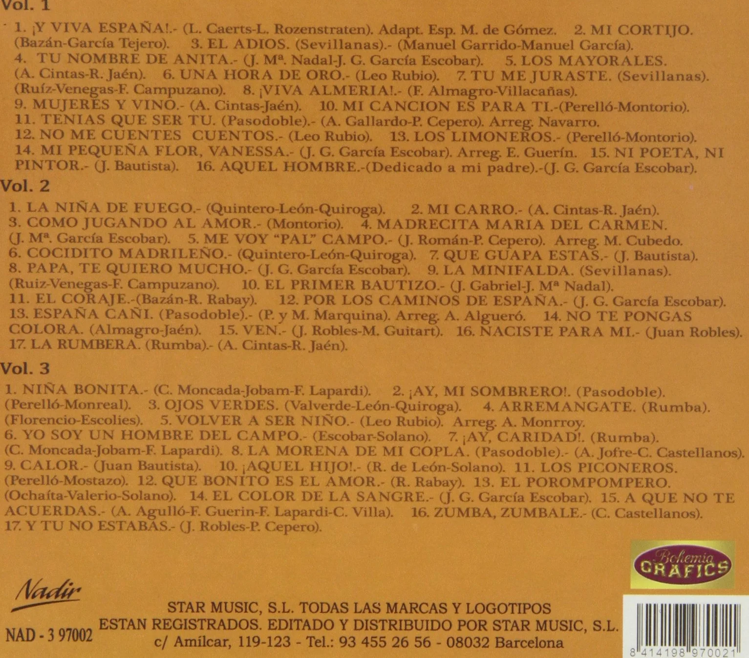 50 Grandes Canciones De Su Vida, Para Sus Amigos
