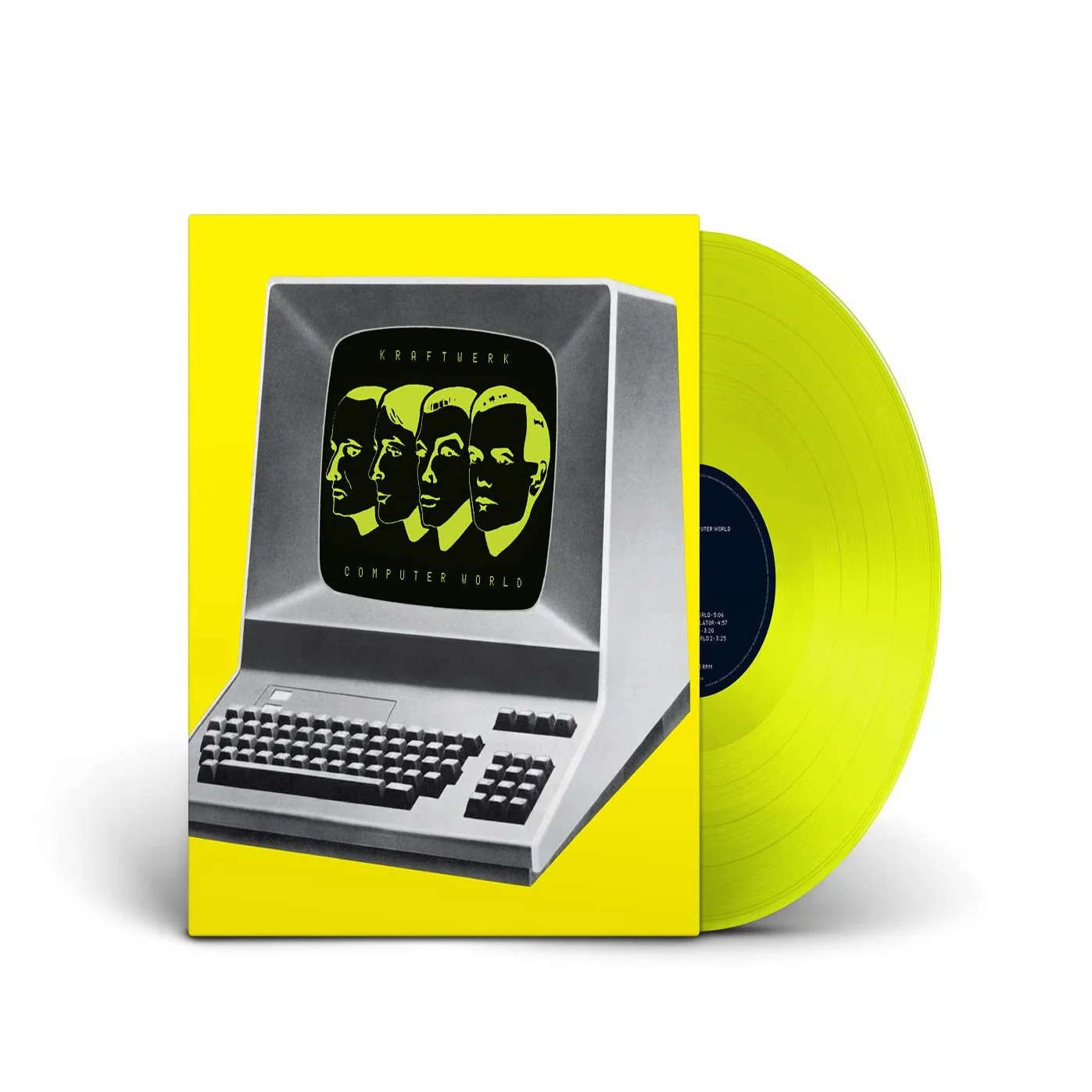 Kraftwerk Computer World Limited Edition Coloured LP Vinyl
