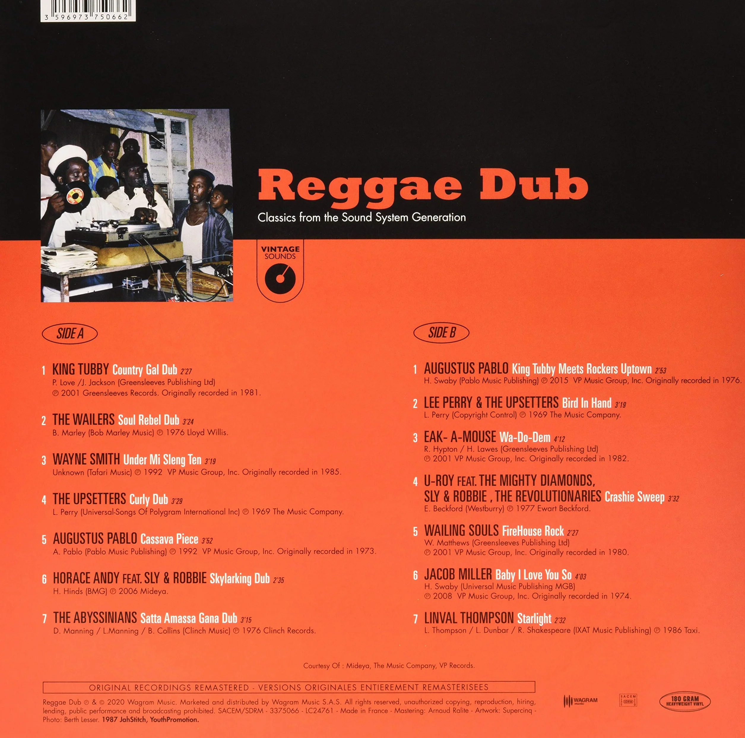 Vintage Sounds Reggae Dub