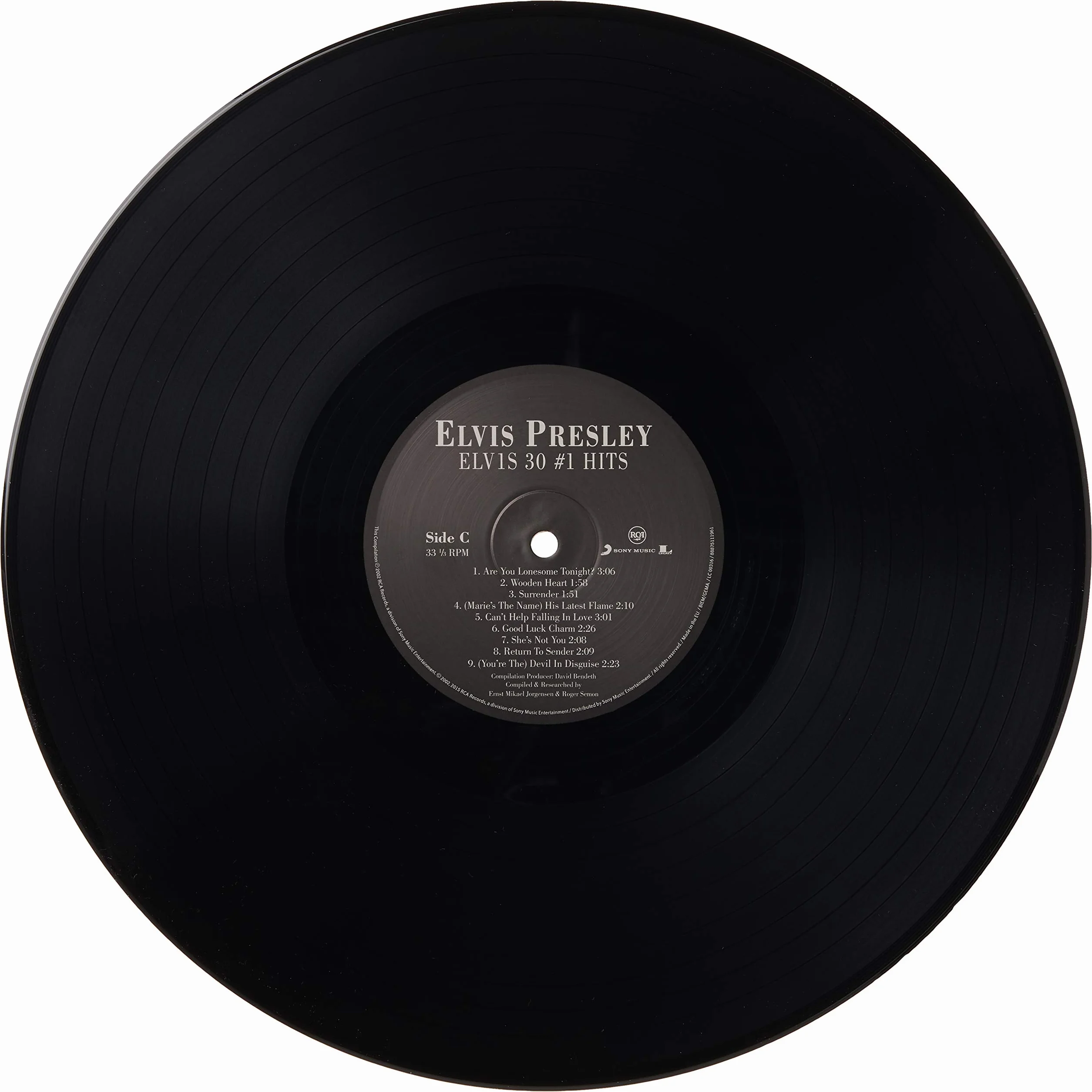 Elvis 30 #1 Hits 2015