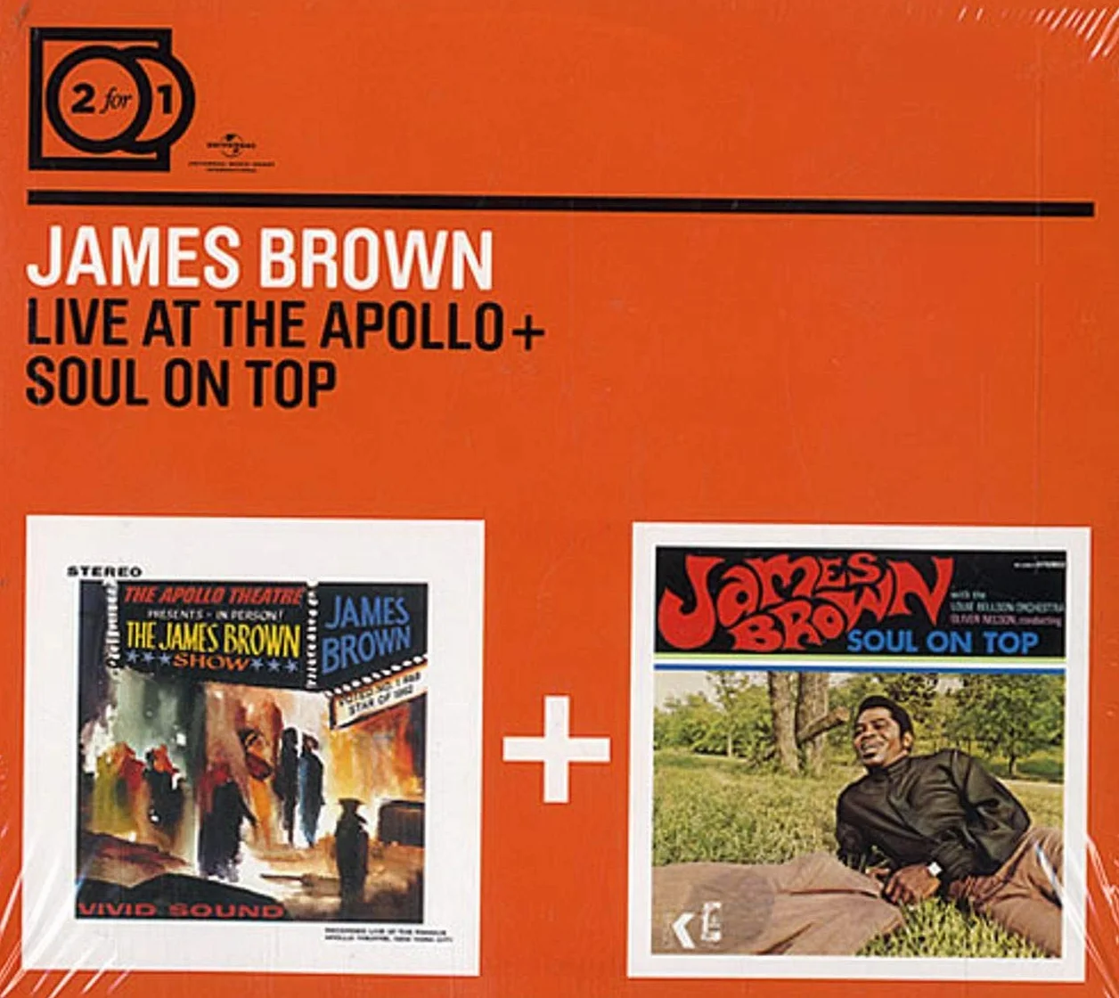 2 For 1: Live At The Apollo / Soul On Top