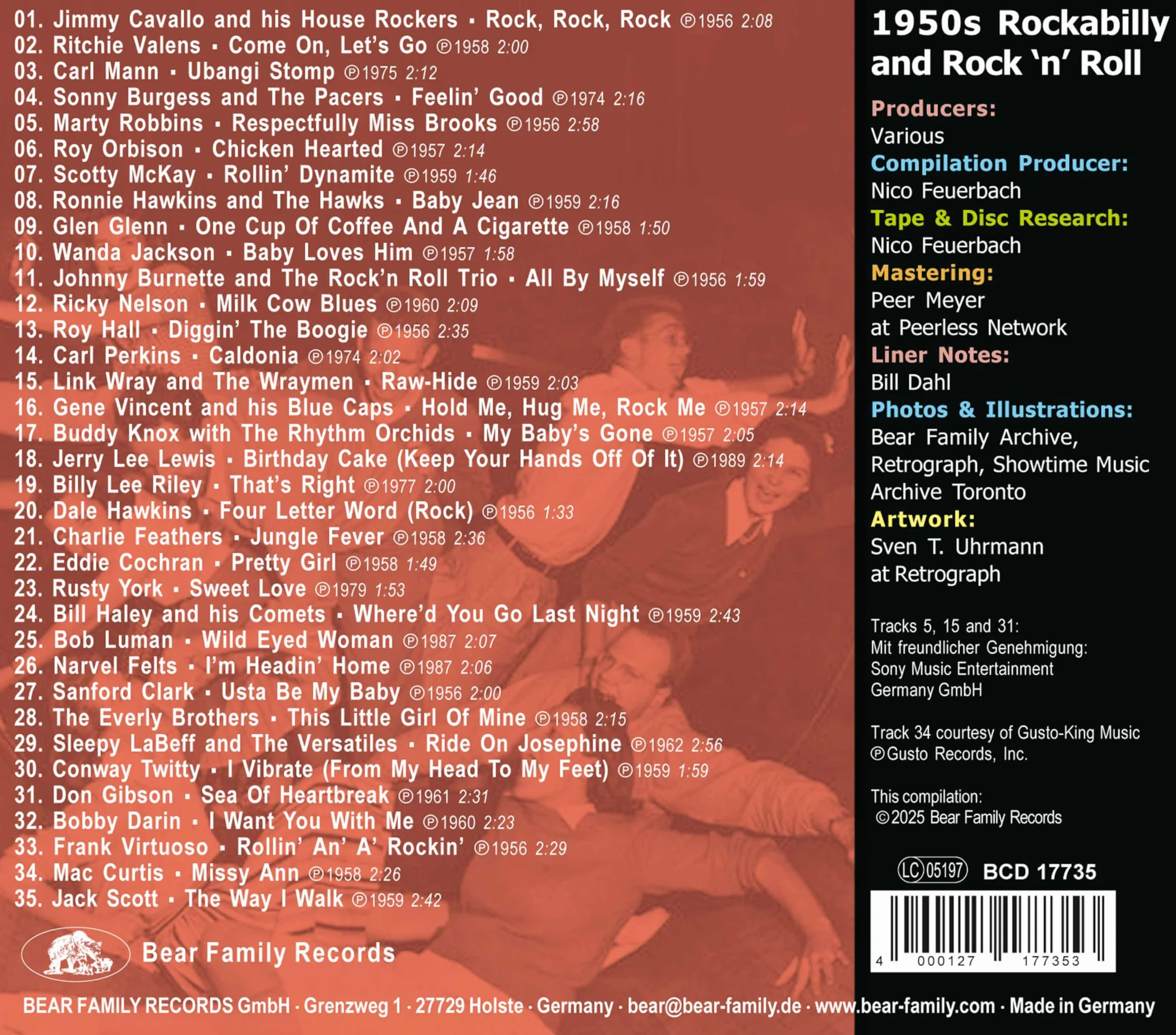 BEAR FAMILY RECORDS ROCKS, VOL. 2
