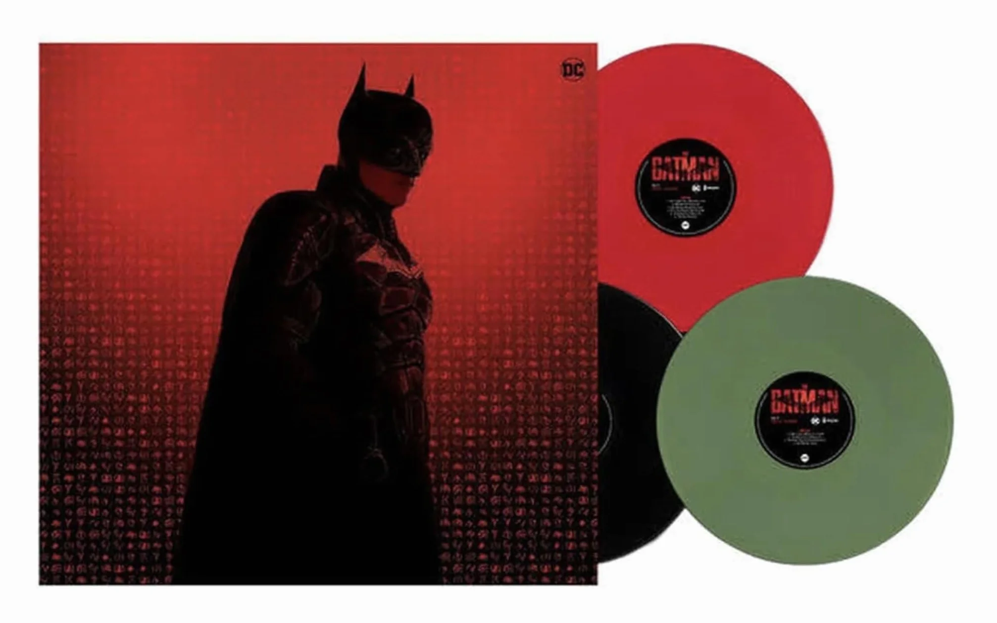 . Batman Original Soundtrack Limited Exclusive Red, Black & Green Edition