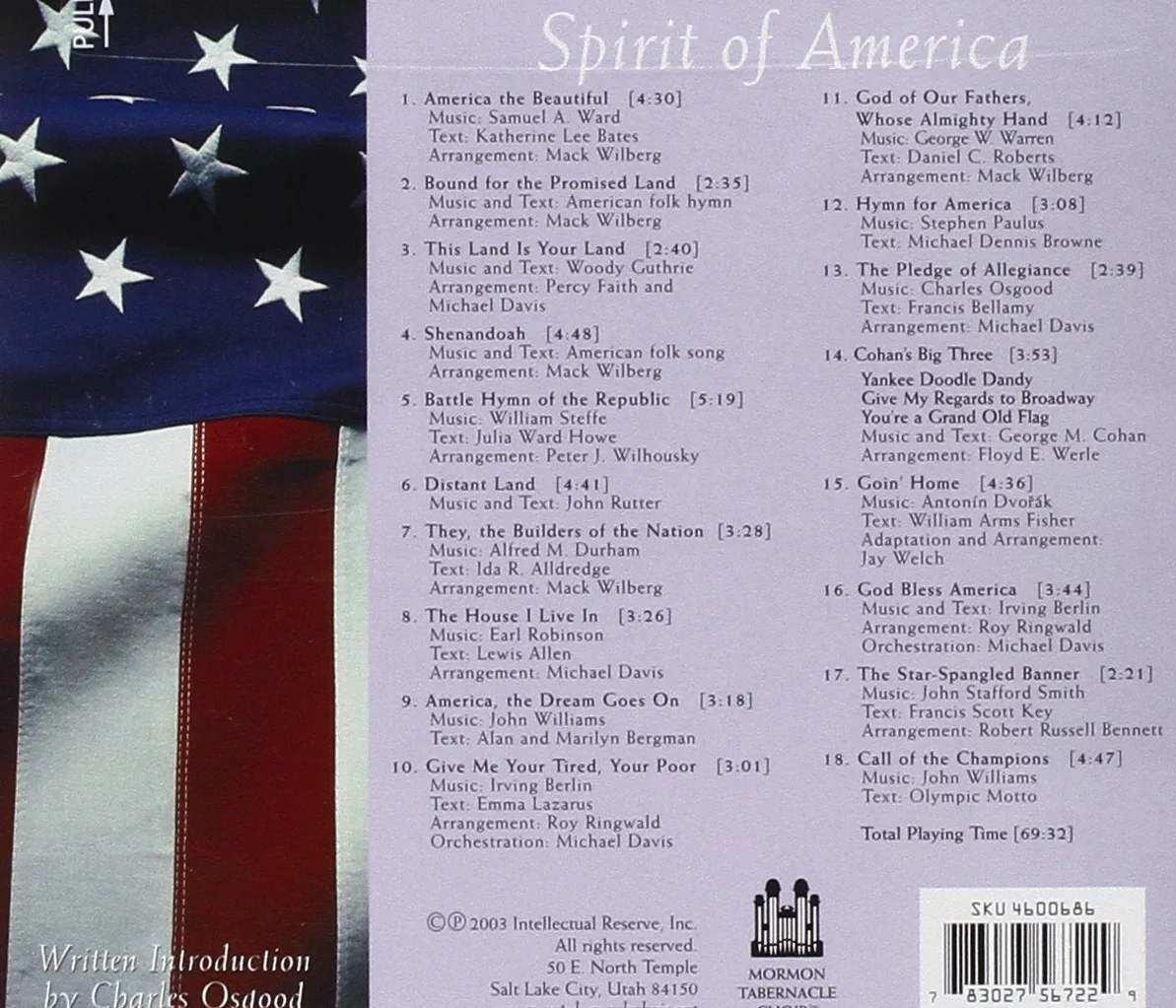 Spirit of America: Orchestra at Temple Square