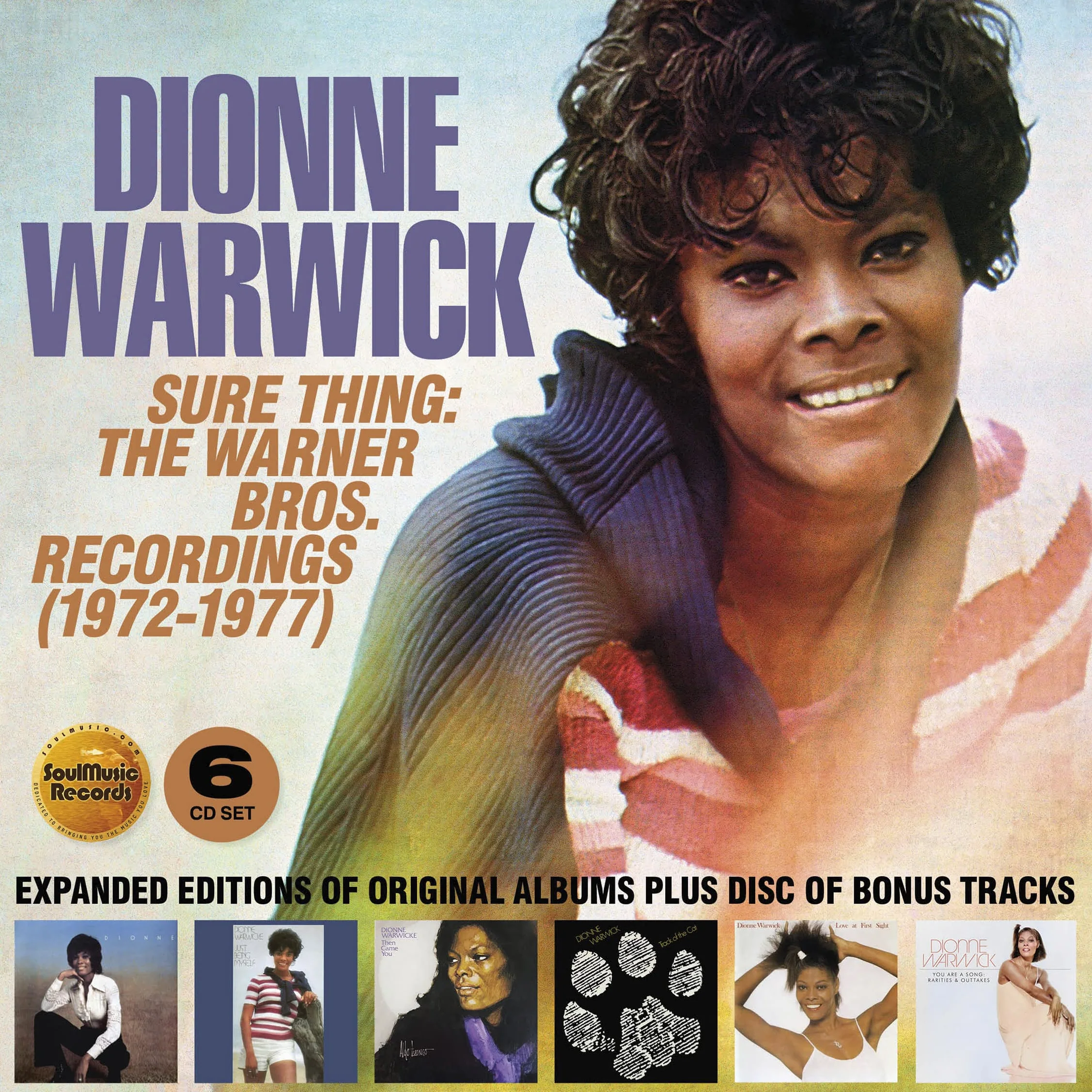SURE THING - THE WARNER BROTHERS RECORDINGS 1972-1977 CLAMSHELL