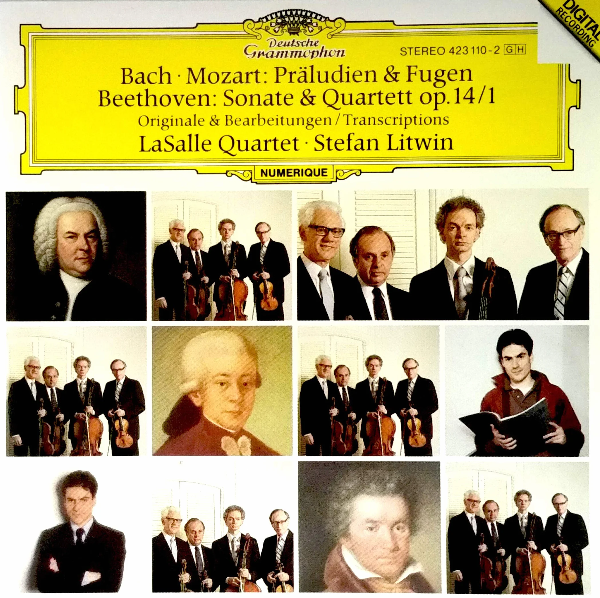 Beethoven/Mozart/Bach-Litwin-Sonates pour Piano