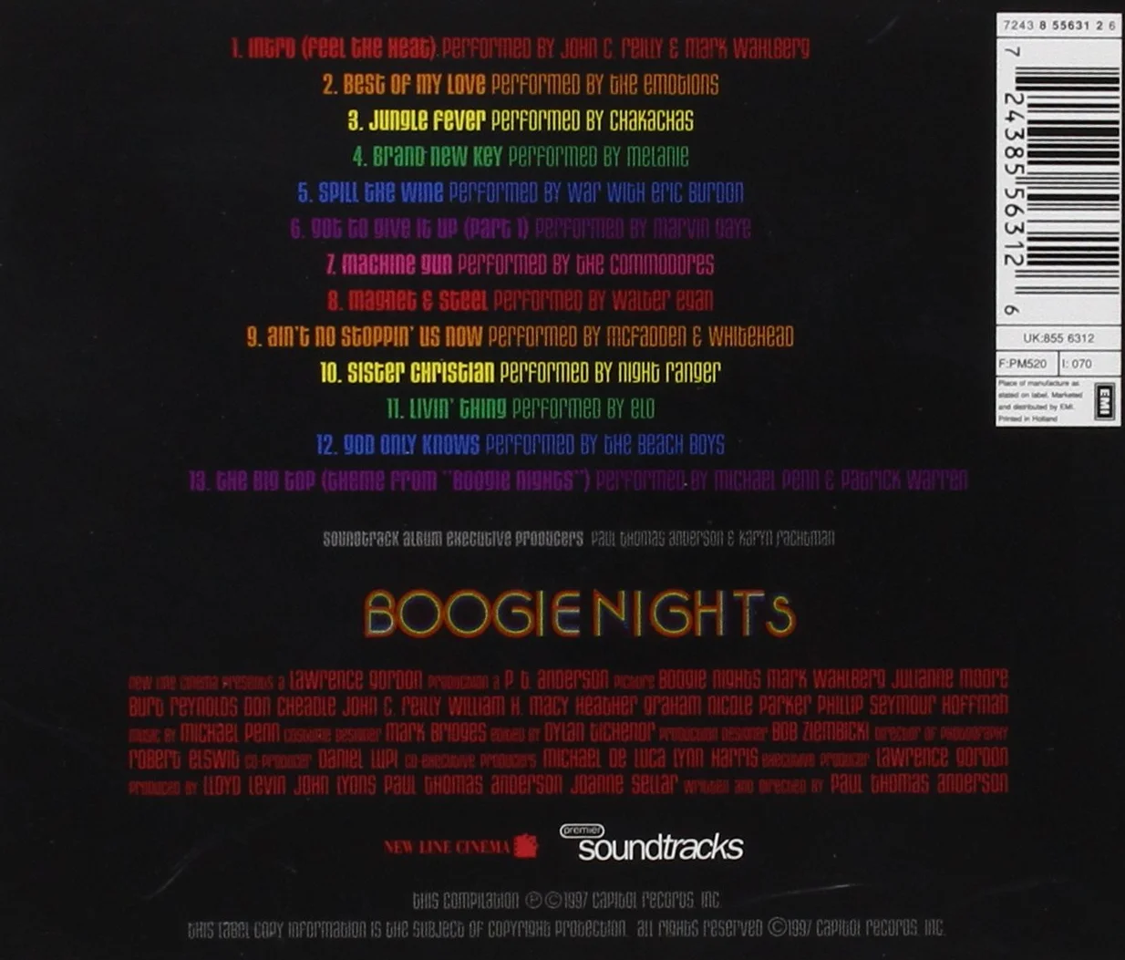 Boogie Nights Music From The Motion Picture
