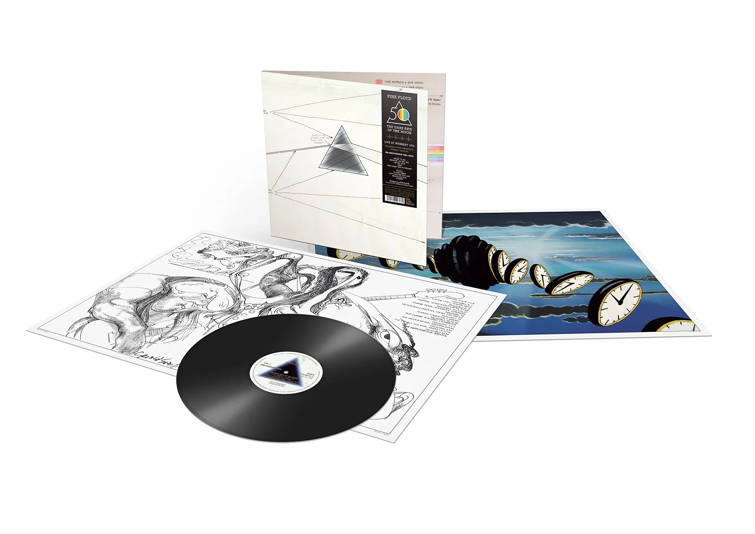 Pink Floyd The Dark Side Of The Moon Live at Wembley 1974 2023 Master LP Vinyl