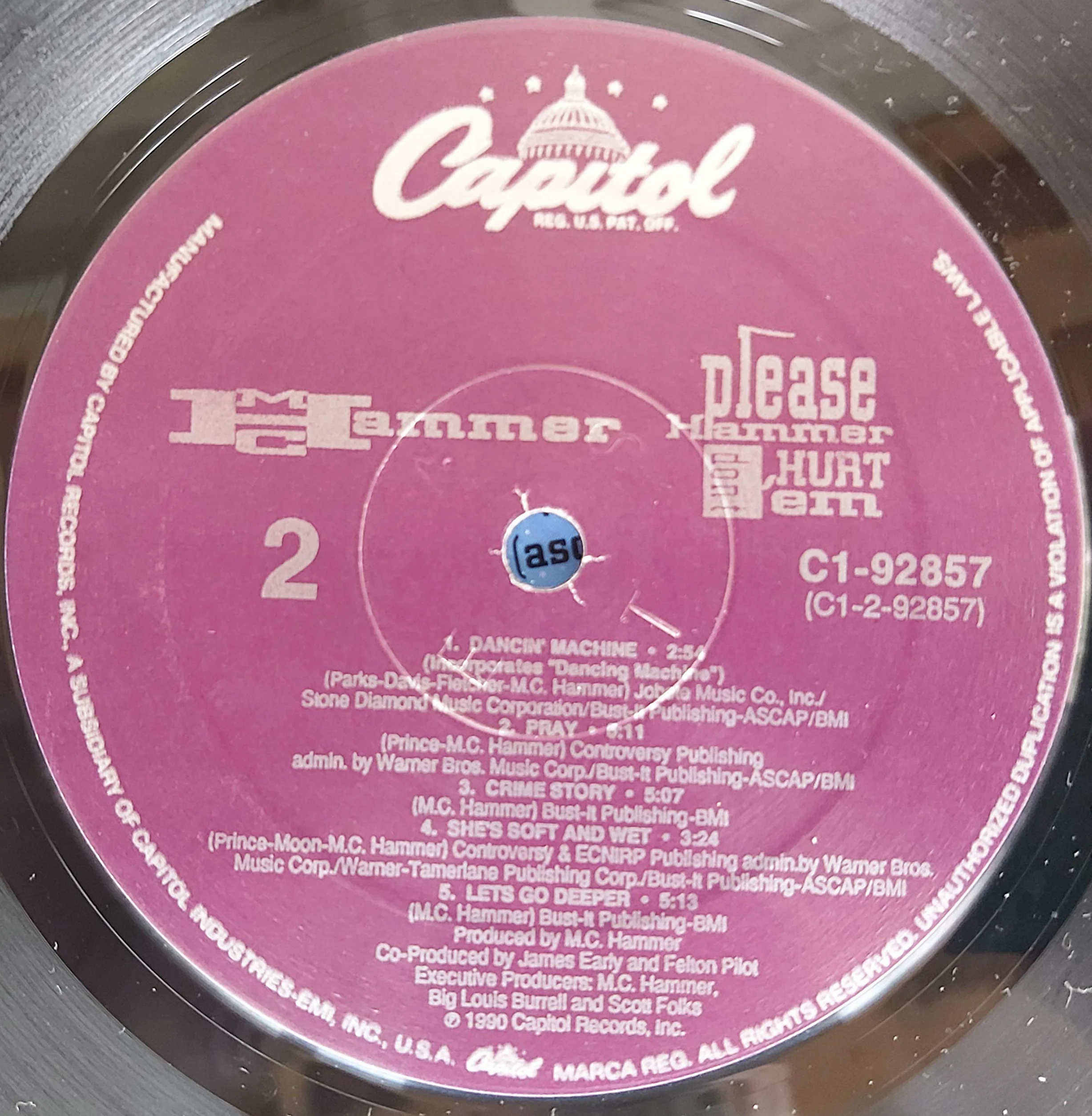 Please hammer don't hurt 'em (1990)