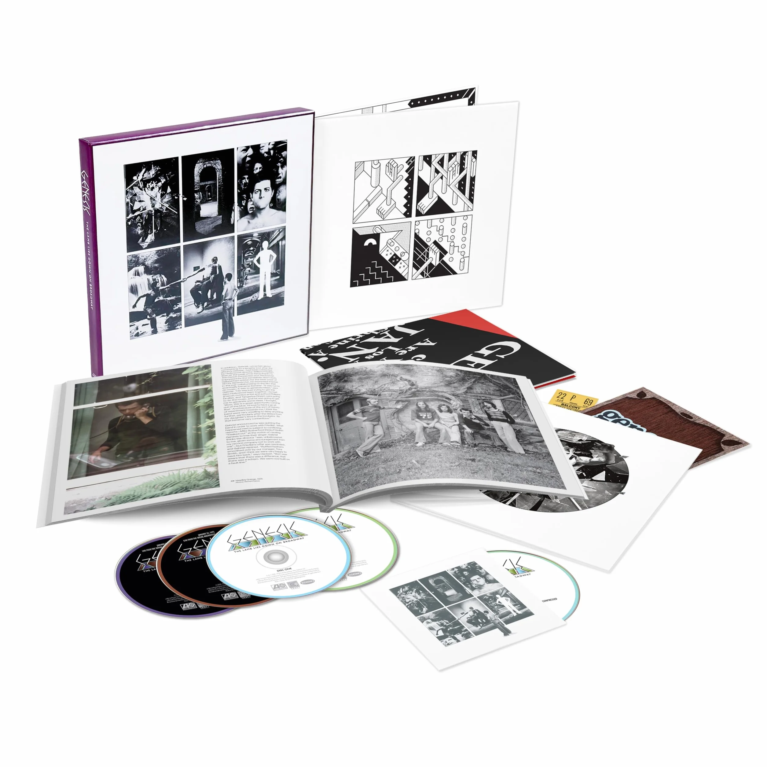 The Lamb Lies Down On Broadway (50th Anniversary Super Deluxe Edition) (4 CD + BluRay)