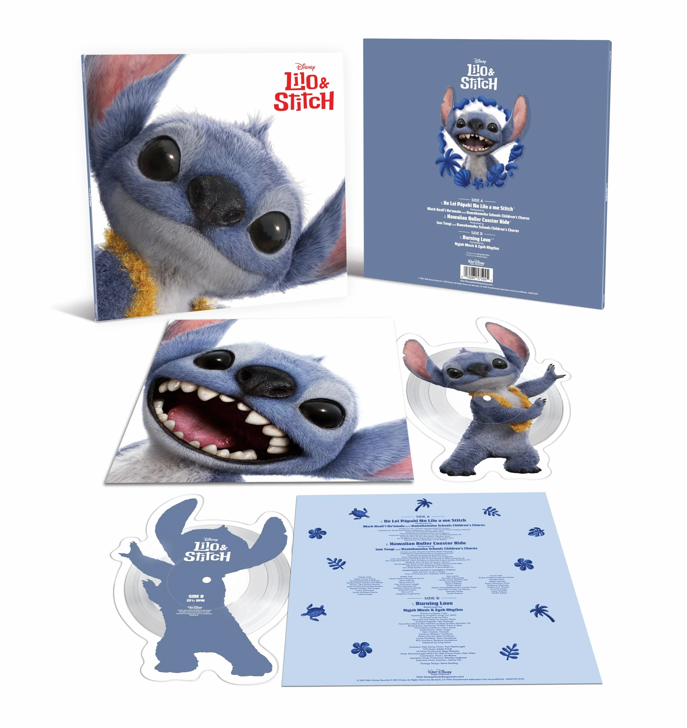Lilo & Stitch: Die Cut Picture Disc 10" Single
