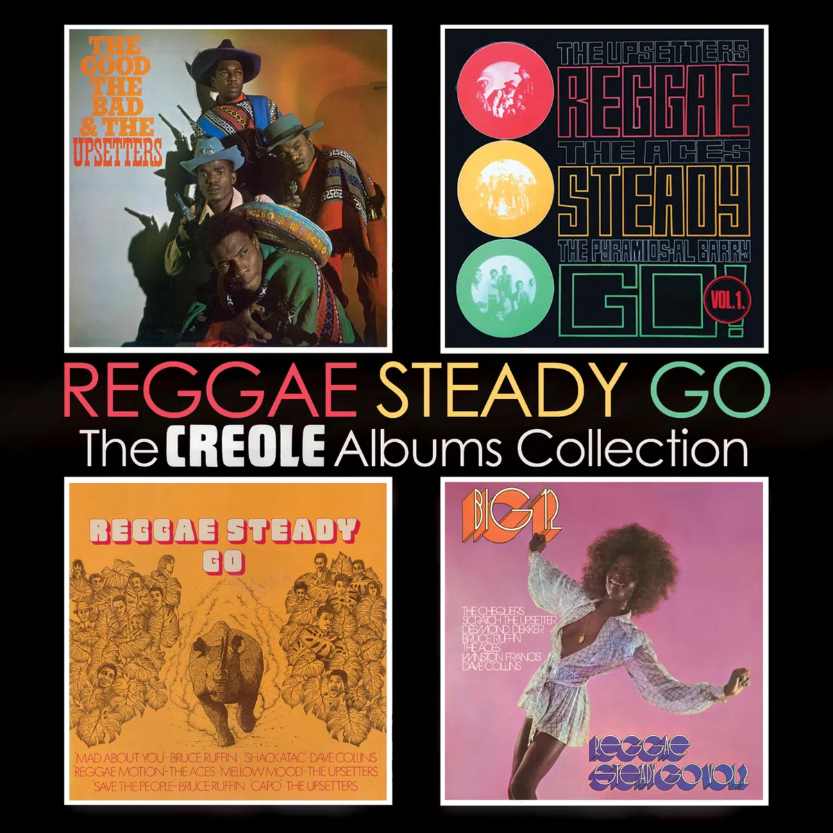 REGGAE STEADY GO - THE CREOLE ALBUMS COLLECTION