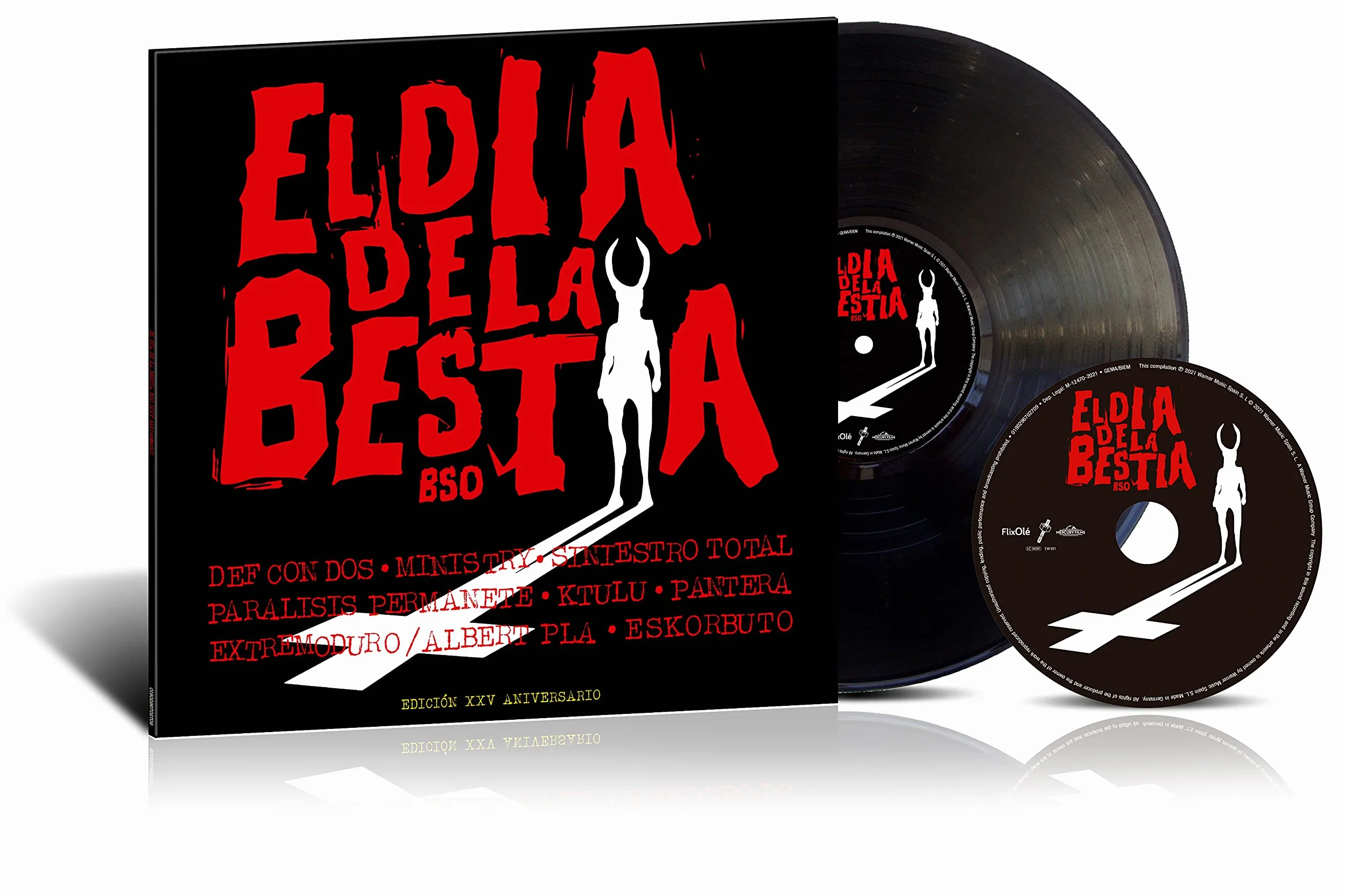Varios - El Día De La Bestia. Selección Bso ( LP + CD)