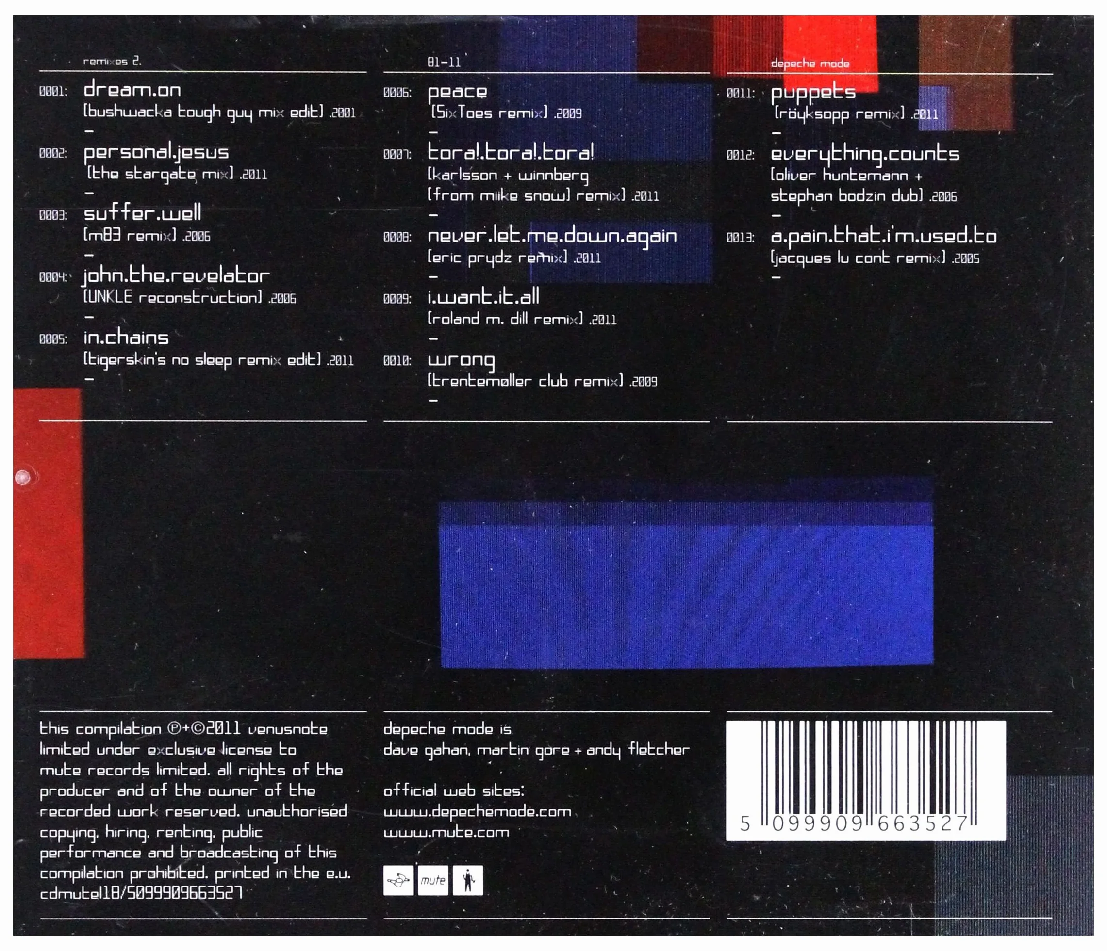 Remixes 2: 81-11
