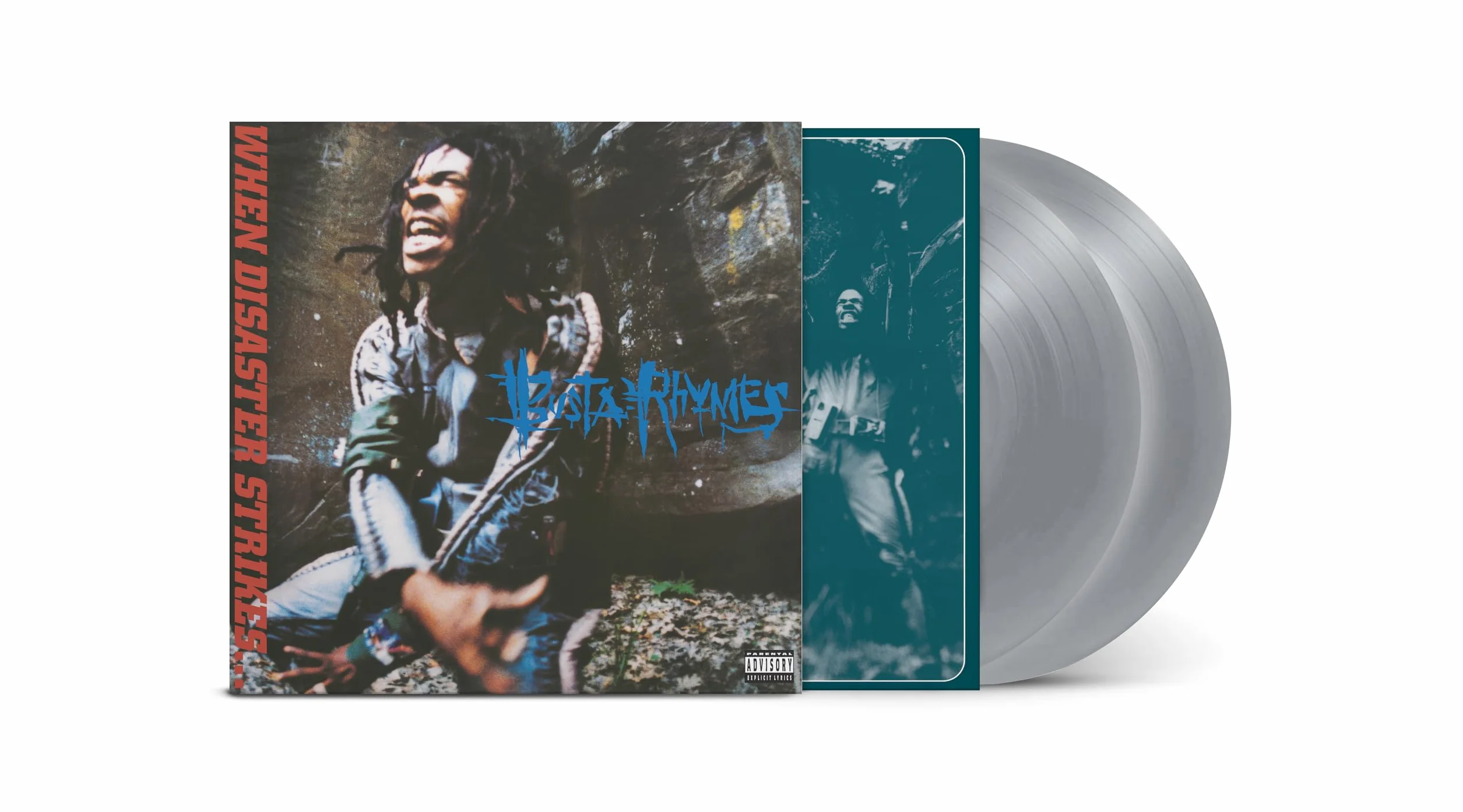 Busta Rhymes - When Disaster Strikes (2 LP) Color Plateado [Vinilo]explicit_lyrics