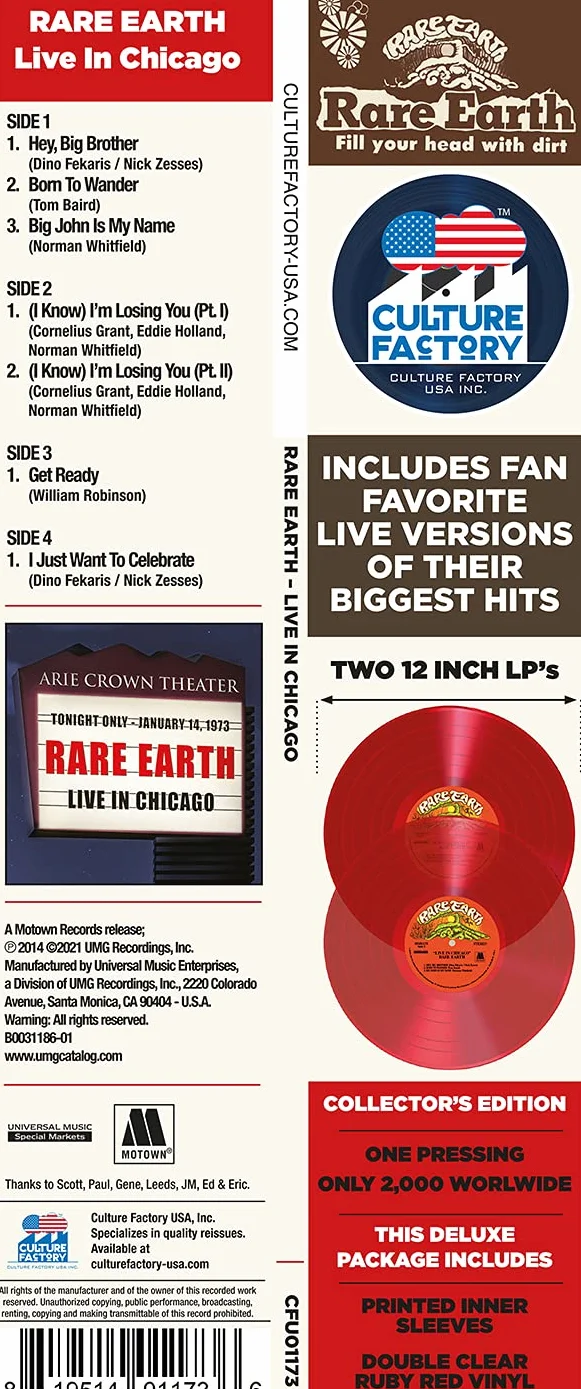 LIVE IN CHICAGO RED