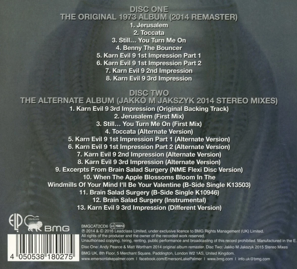 Brain Salad Surgery