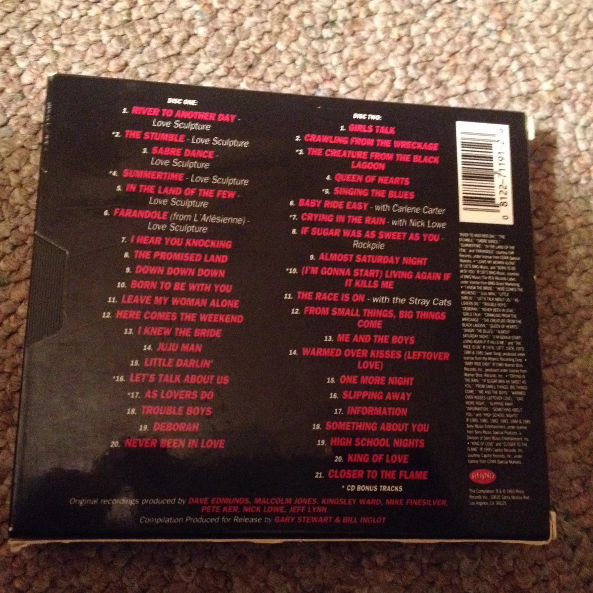 The Dave Edmunds Anthology (1968-90) USA