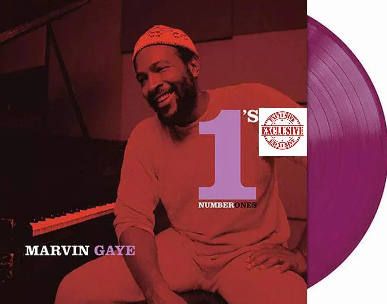Marvin Gaye Number 1's - Exclusive Translucent Purple