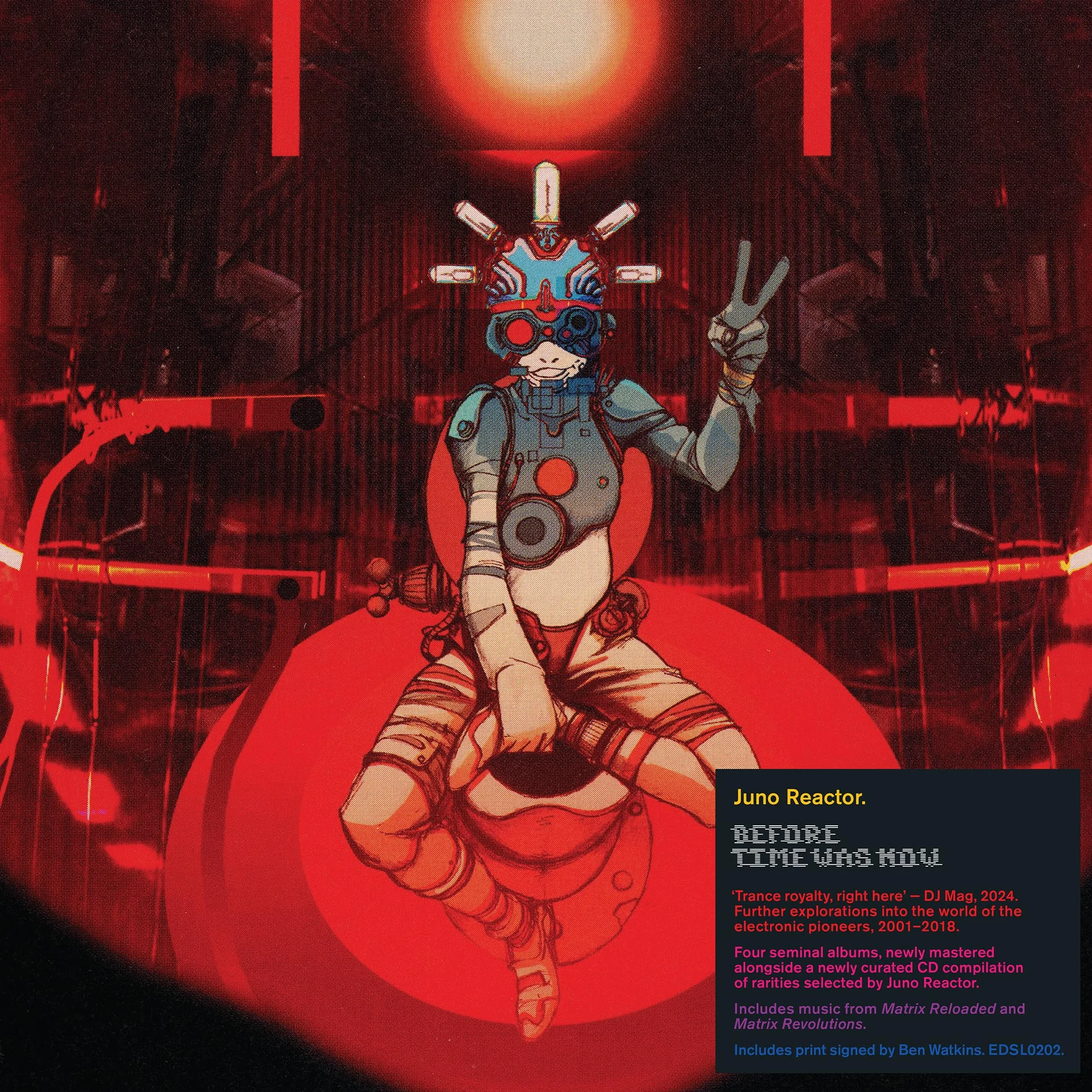Juno Reactor: 'Before Time Was Now' Signed Deluxe Packaging