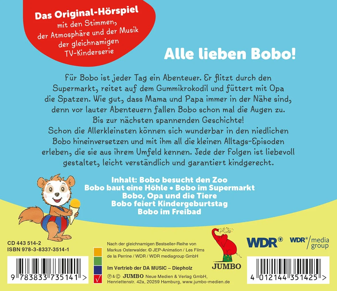 Bobo Siebenschläfer (1).die Ersten Abenteuer