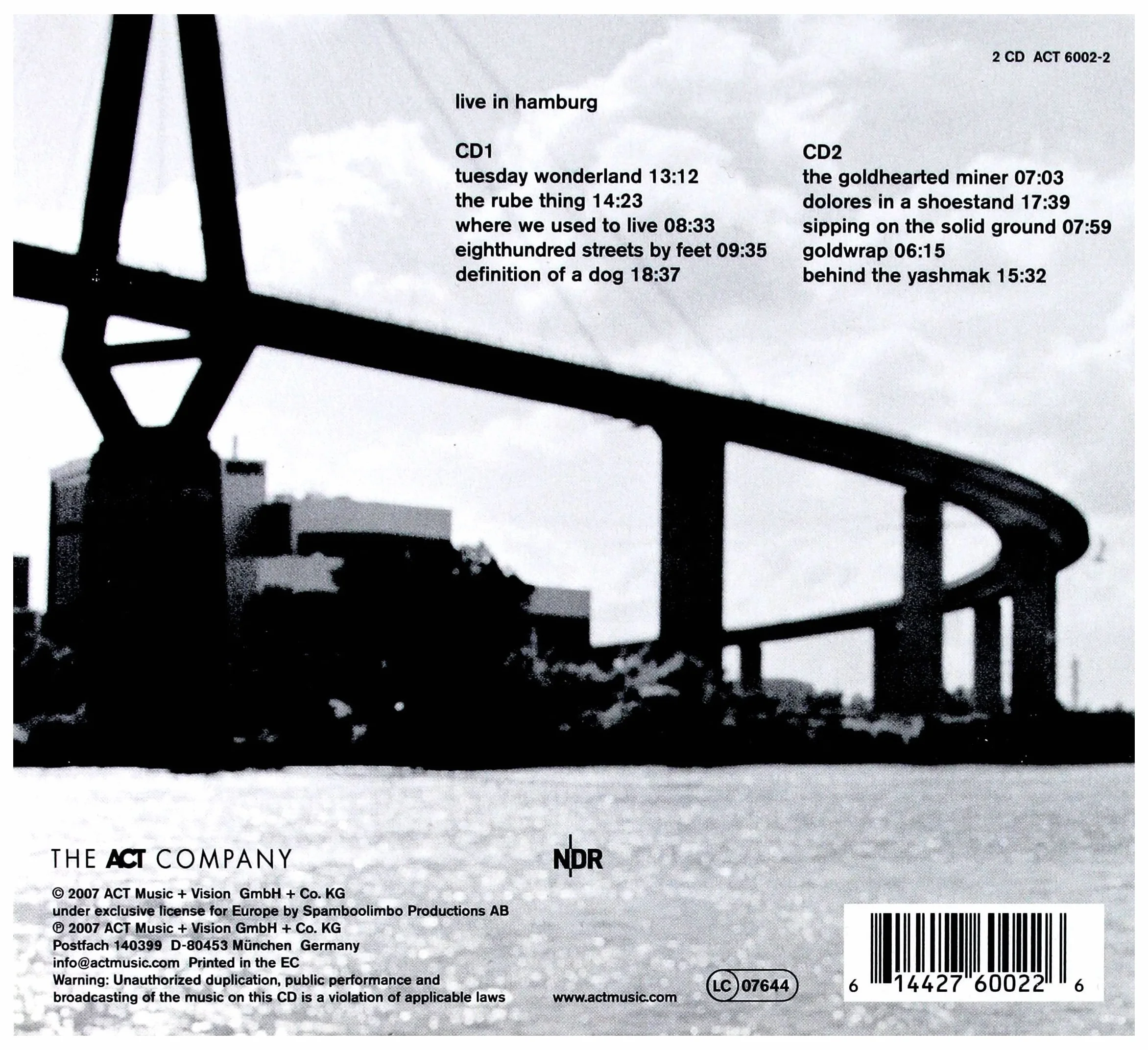 Live in Hamburg