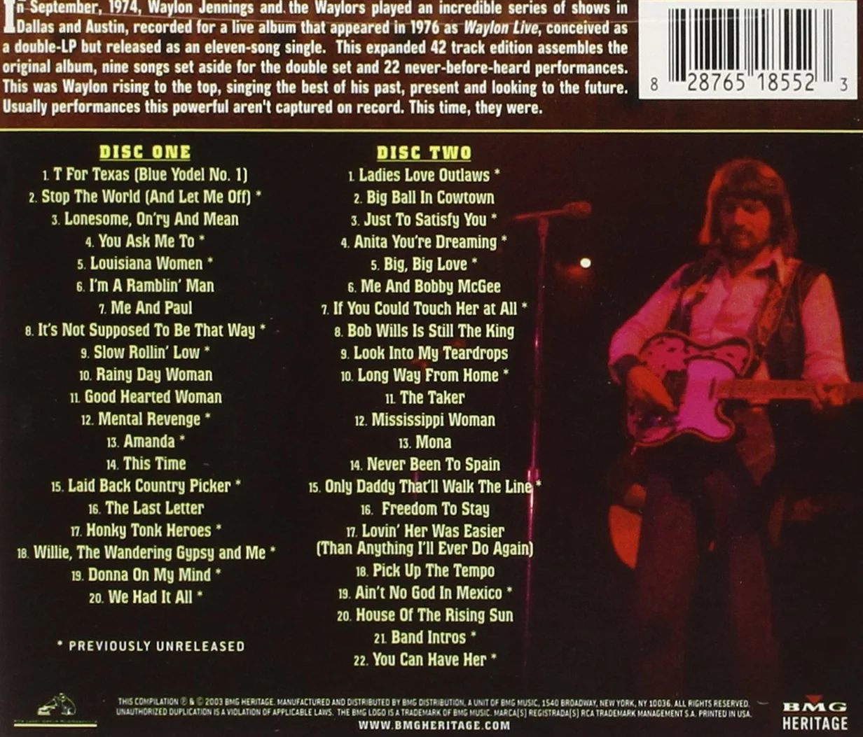 Waylon Live -Expanded-