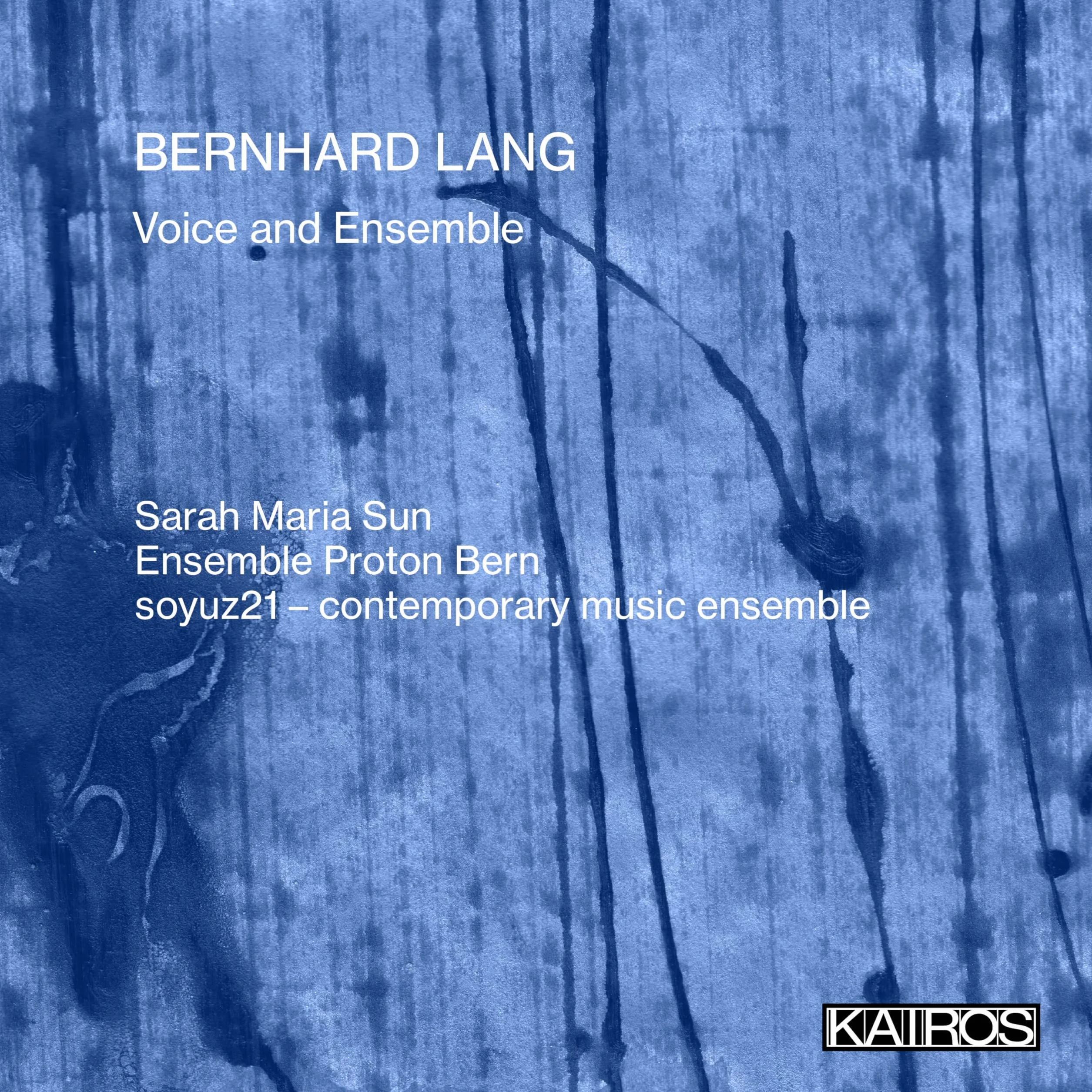 Bernhard Lang: Voice and Ensemble