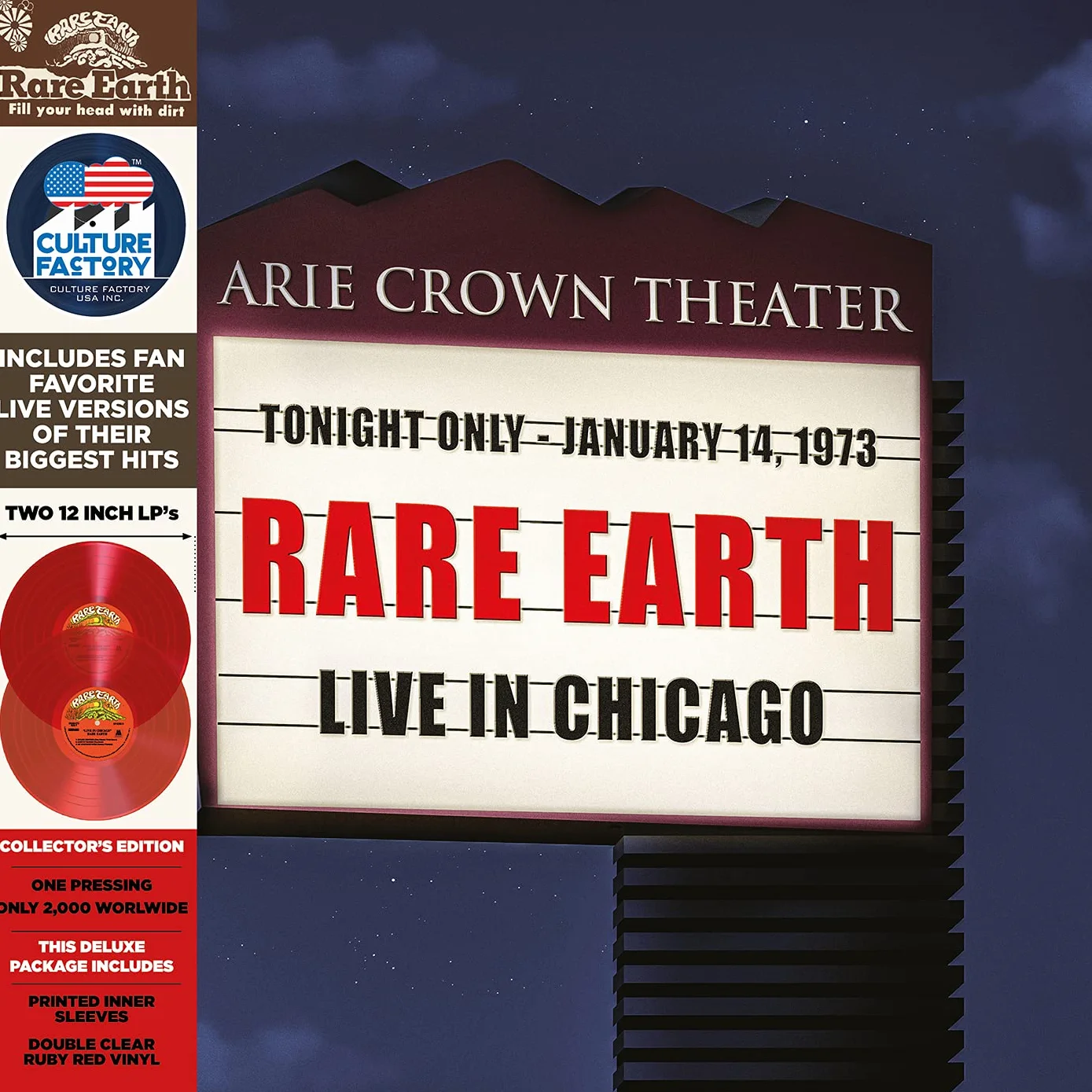 LIVE IN CHICAGO RED